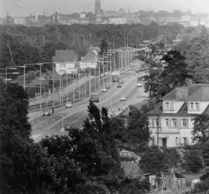 Blick nach Darmstadt